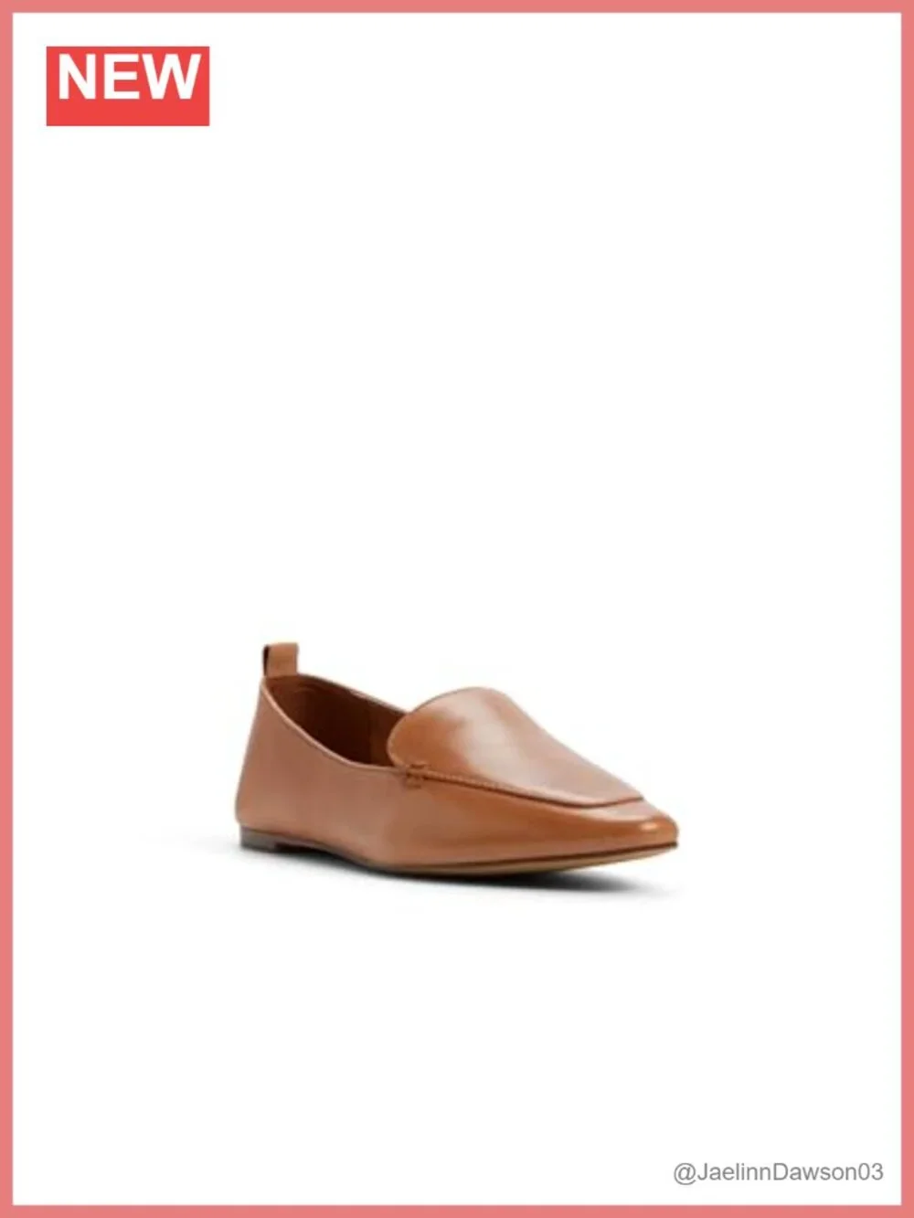 Leather Slip-On Loafers Comfortable Flats Snip Toe Pull-On Shoes